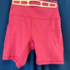 Vibrant Pink Women's Bike Shorts